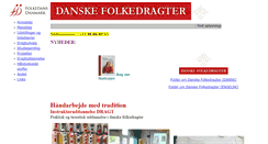 Desktop Screenshot of folkedragt.dk